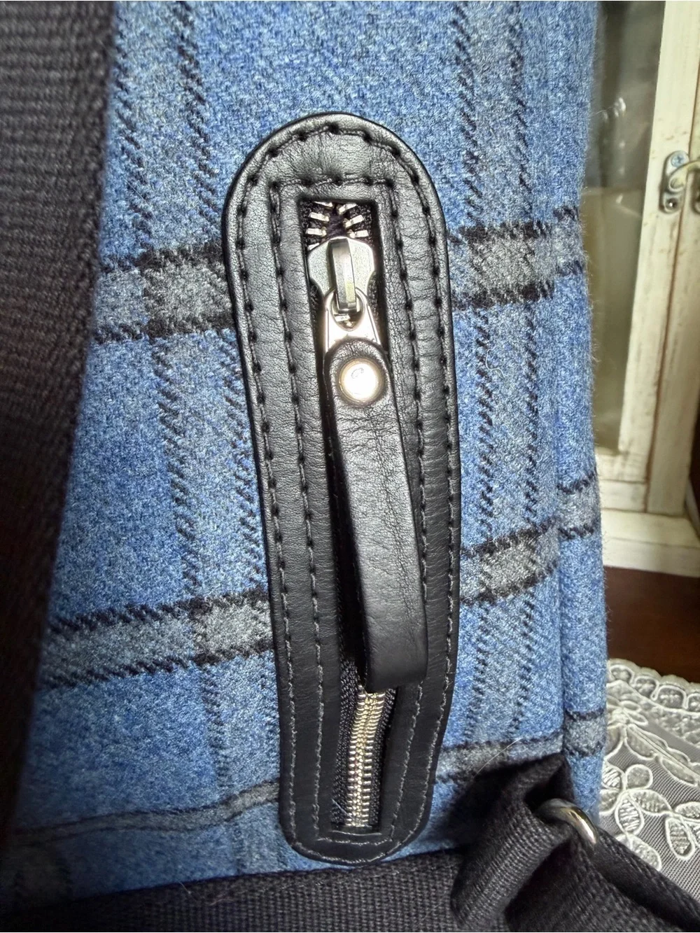 J&L Tweed classic blue
